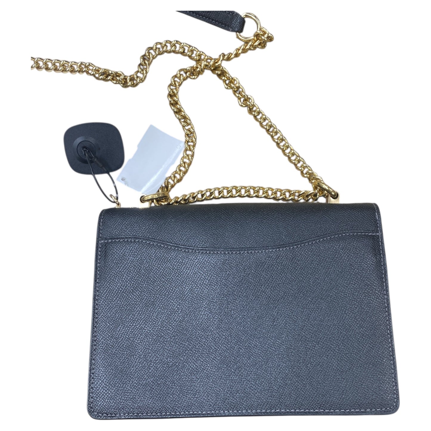 Handbag Designer By Coach In Black, Size:Medium