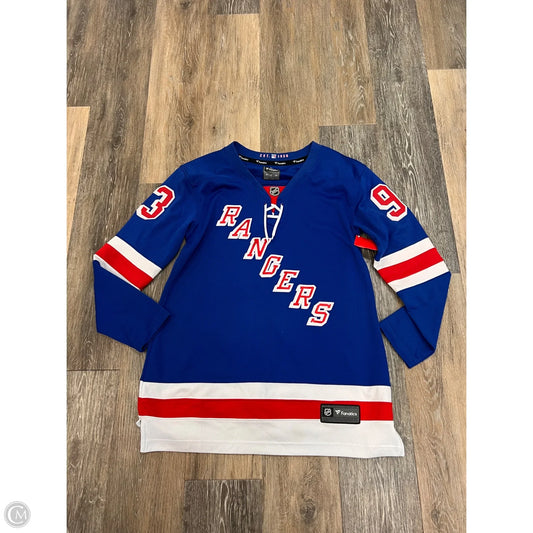 Athletic Jersey By Fanatics In Blue, Size: M