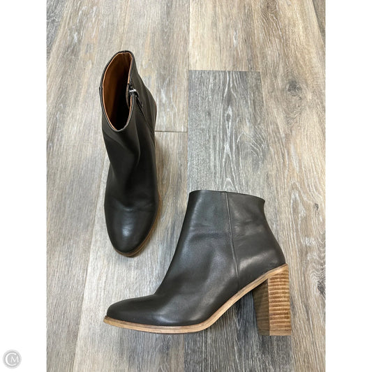 Boots Ankle Heels By Dune London In Grey, Size: 10
