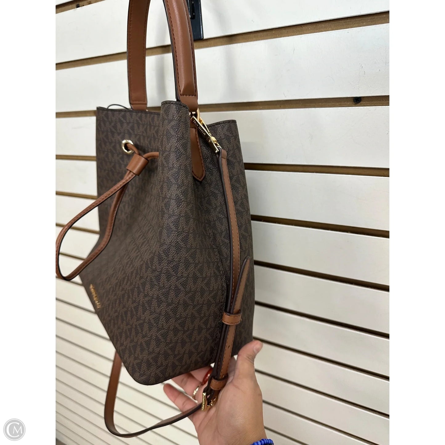 Crossbody Designer By Michael Kors, Size: Medium