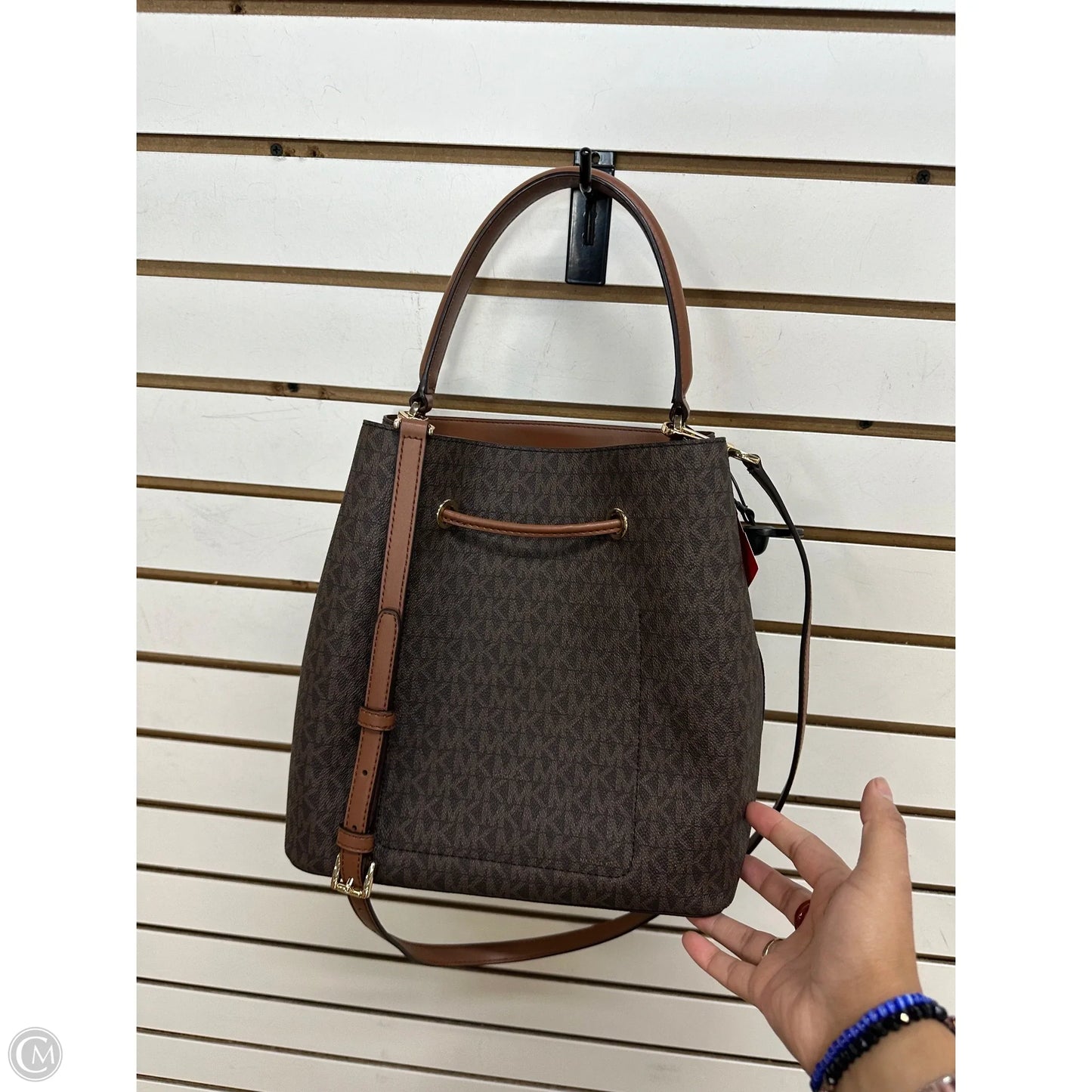 Crossbody Designer By Michael Kors, Size: Medium