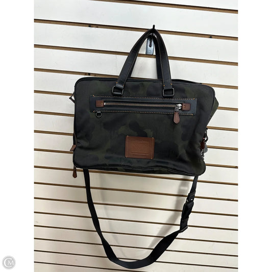 Tote Designer By Coach, Size: Large