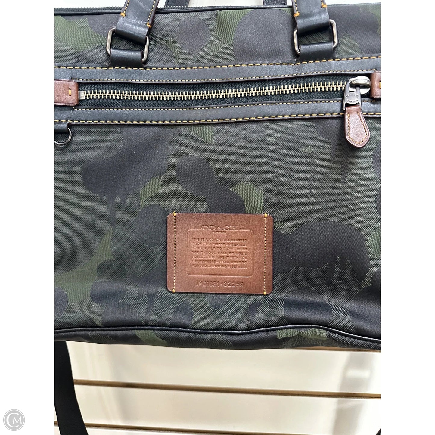 Tote Designer By Coach, Size: Large