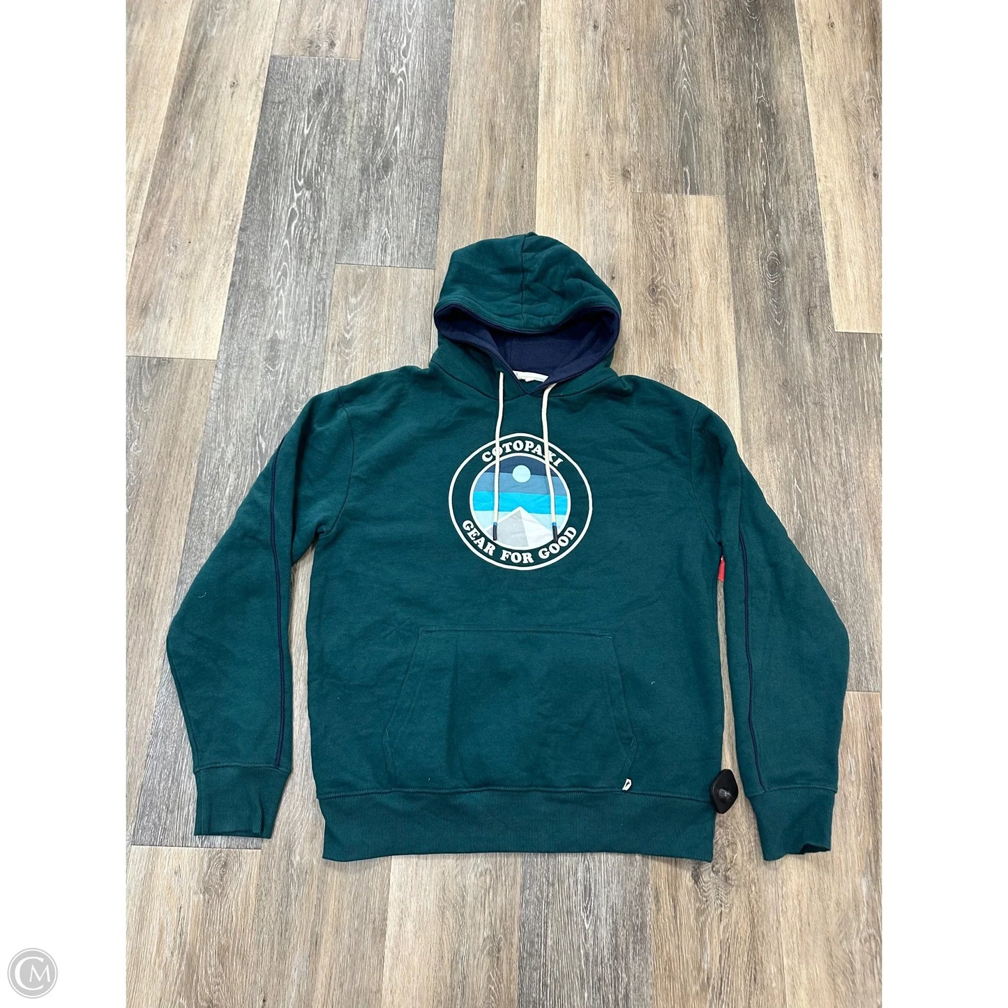 Athletic Sweatshirt Hoodie By Cotopaxi In Green, Size: M