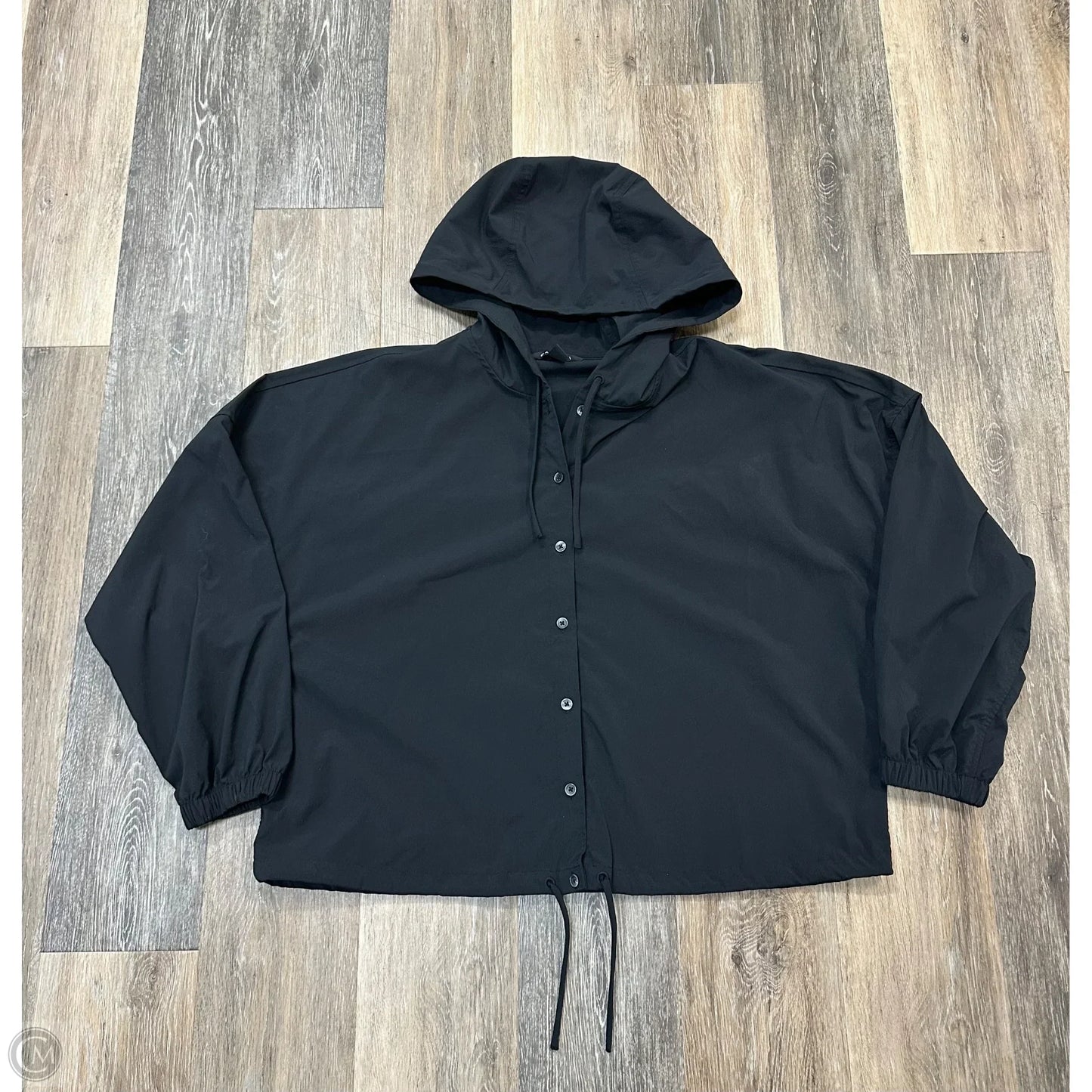 Athletic Jacket By Athleta In Black, Size: S