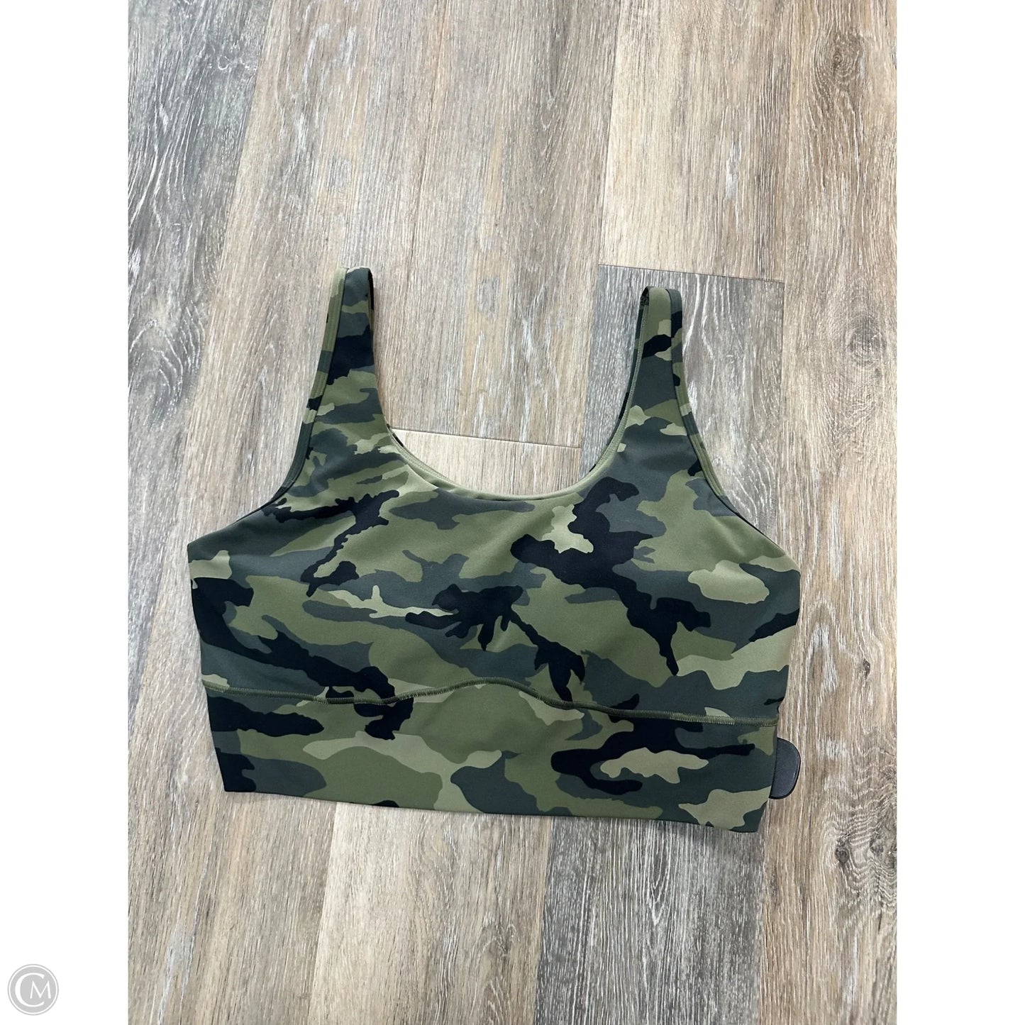Athletic Bra By Under Armour In Camouflage Print, Size: Xxl