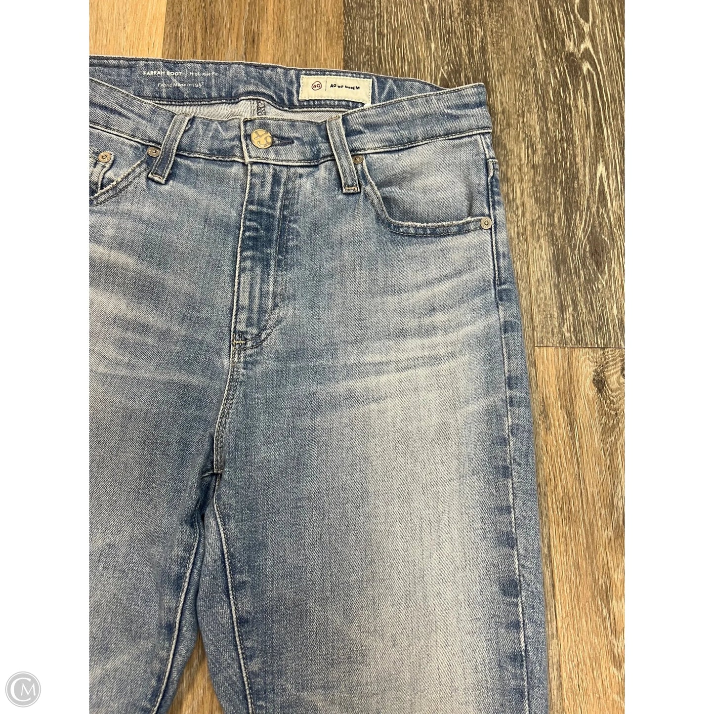 Jeans Boot Cut By Ag Jeans In Blue Denim, Size: 6/28