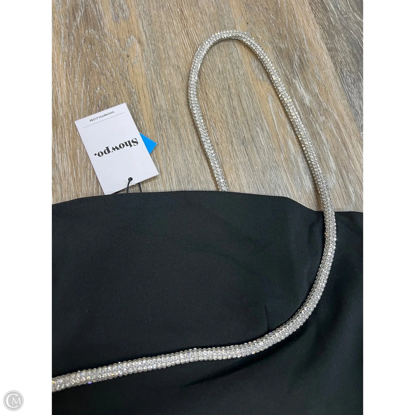 Dress Party Long By Showpo In Black, Size: 14