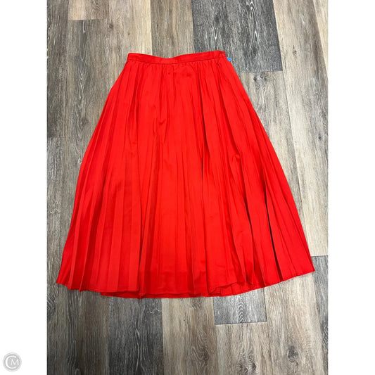 Skirt Midi By INA In Red, Size: M