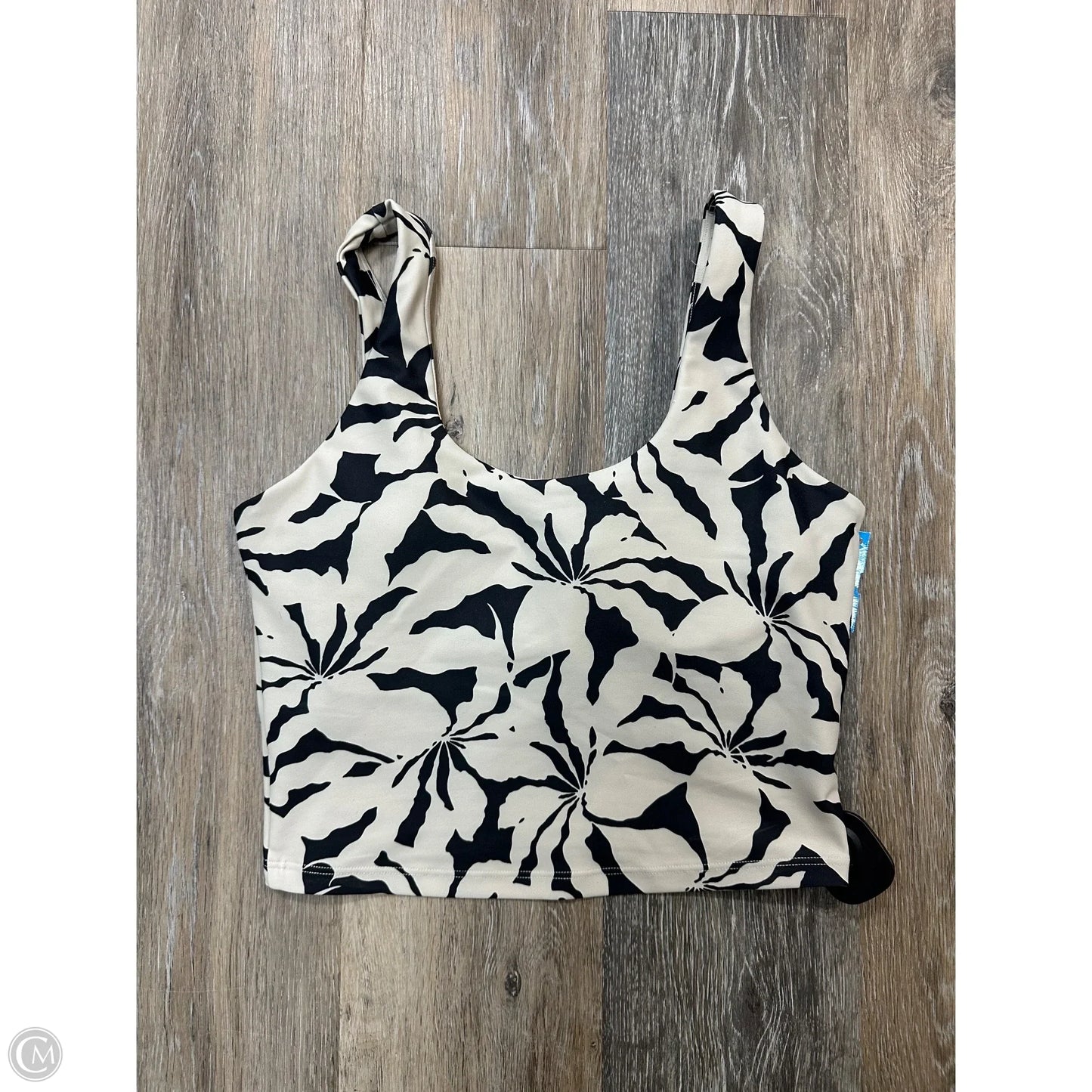 Athletic Tank Top By Sage In Cream, Size: S