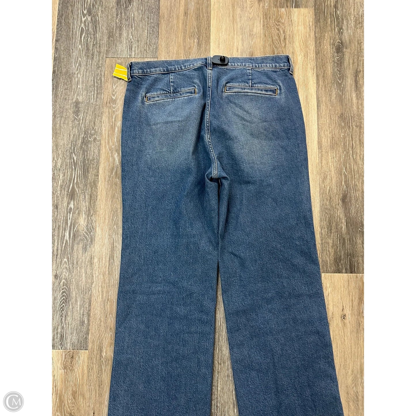 Jeans Wide Leg By J. Crew In Blue Denim, Size: 12