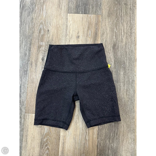 Athletic Shorts By Lululemon In Grey, Size: 2