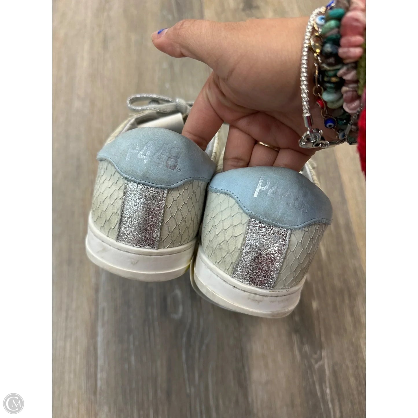 Shoes Sneakers By P448 In Green, Size: 7.5