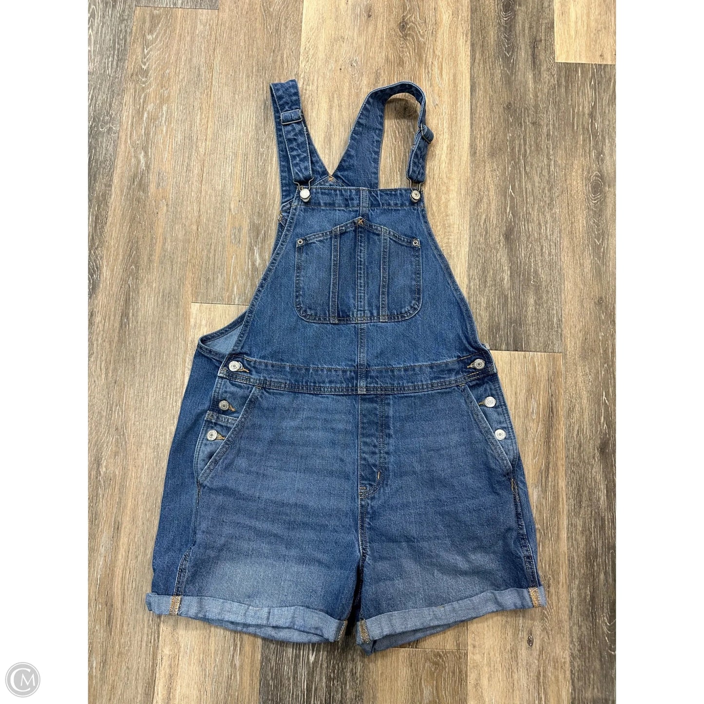 Shortalls By Old Navy In Blue Denim, Size: L