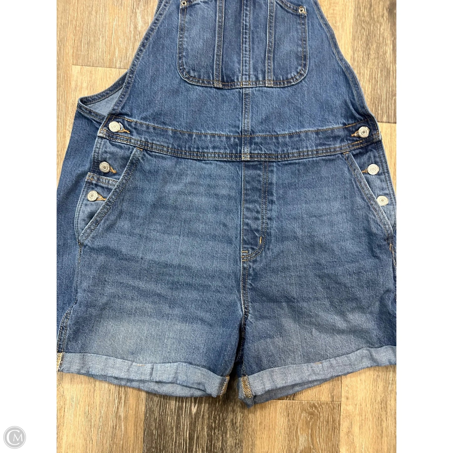 Shortalls By Old Navy In Blue Denim, Size: L