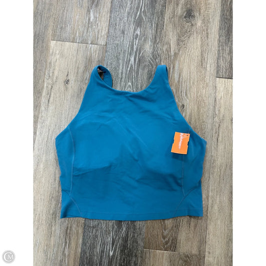 Athletic Tank Top By Lululemon In Blue, Size: 8