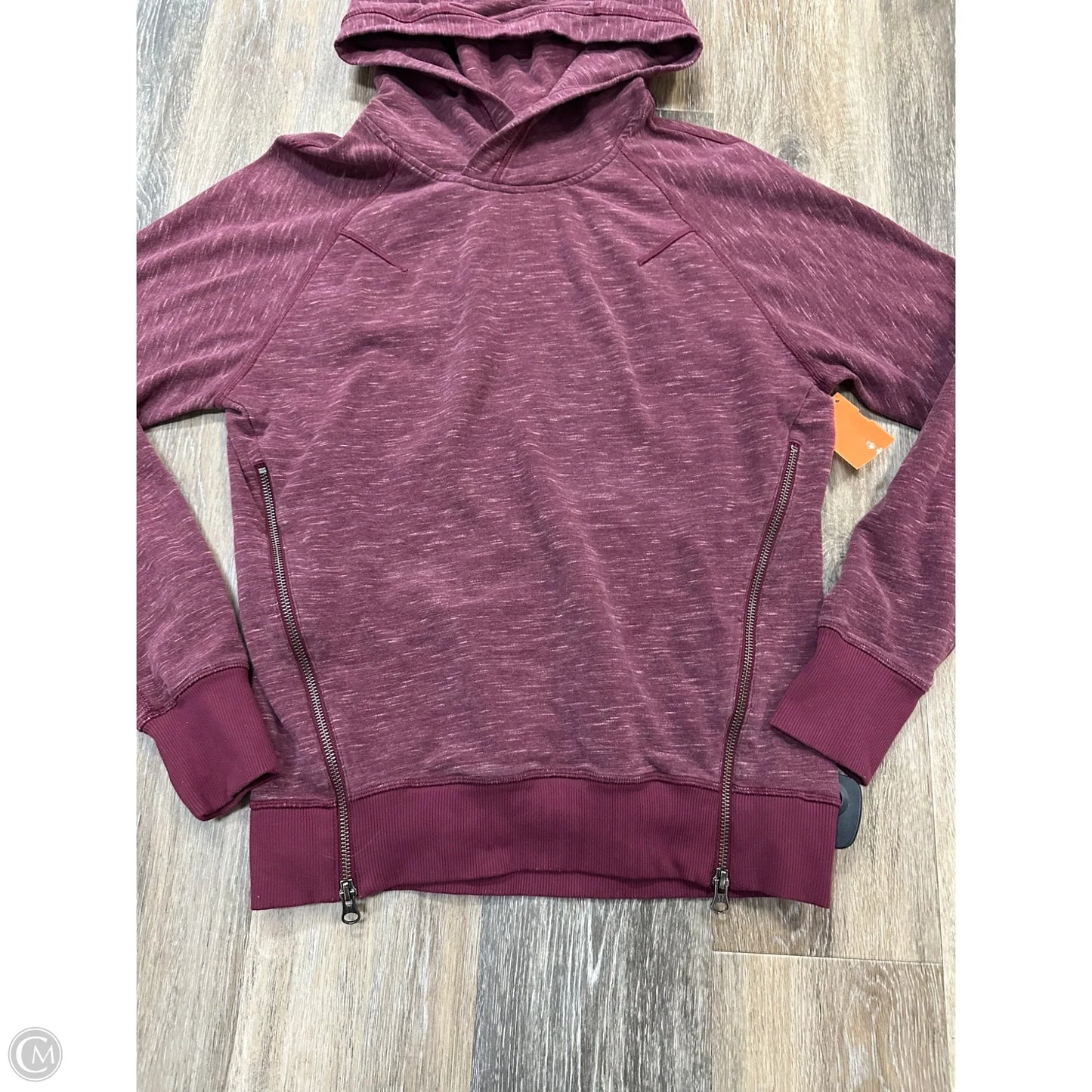 Athletic Sweatshirt Hoodie By Lululemon In Red, Size: 2