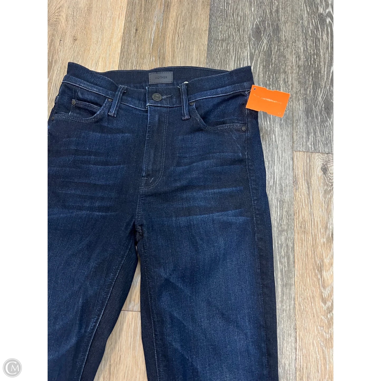 Jeans Straight By Mother In Blue Denim, Size: 0/24