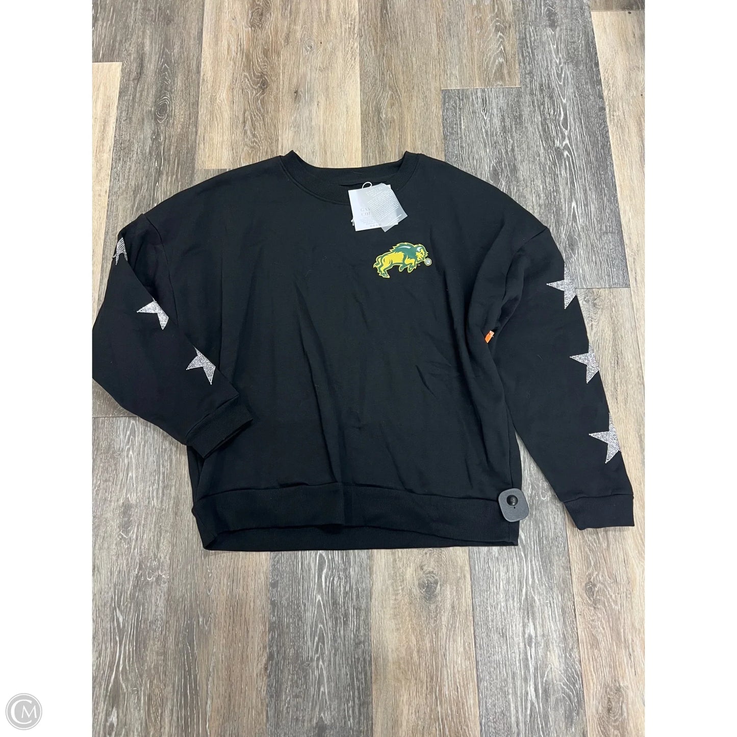Athletic Sweatshirt By GAMEDAY Couture In Black, Size: S