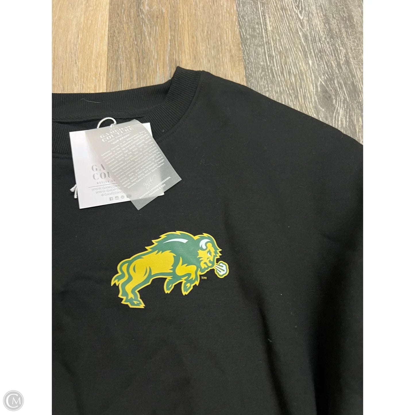 Athletic Sweatshirt By GAMEDAY Couture In Black, Size: S