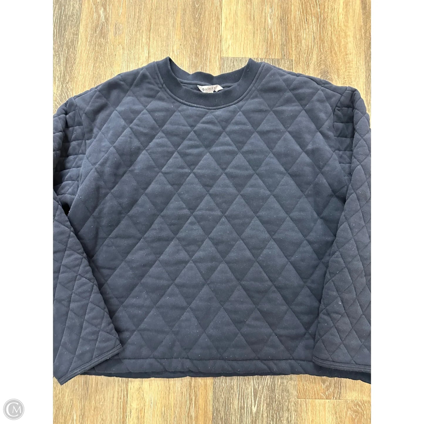 Athletic Sweatshirt Crewneck By Athleta In Blue, Size: L