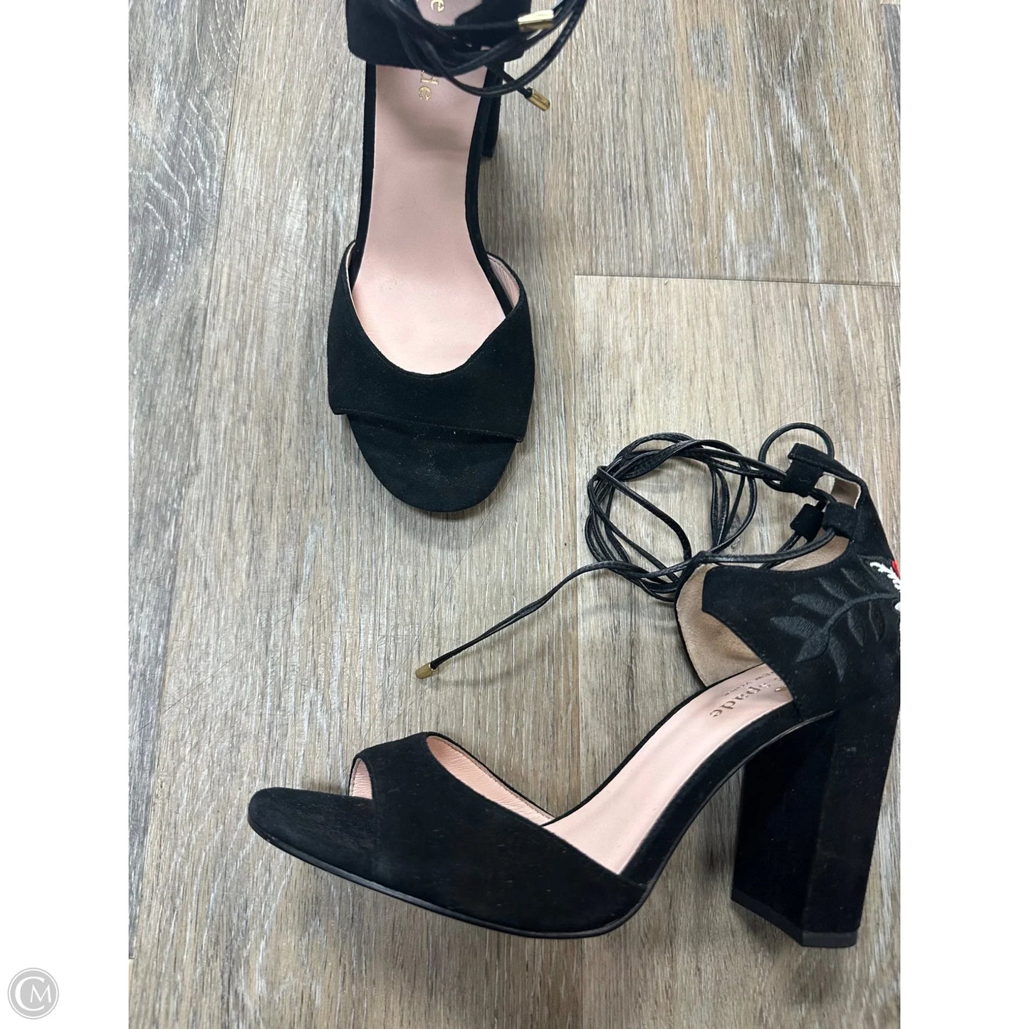 Shoes Designer By Kate Spade In Black, Size: 5.5
