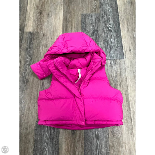 Vest Puffer & Quilted By Lululemon In Pink, Size: 6