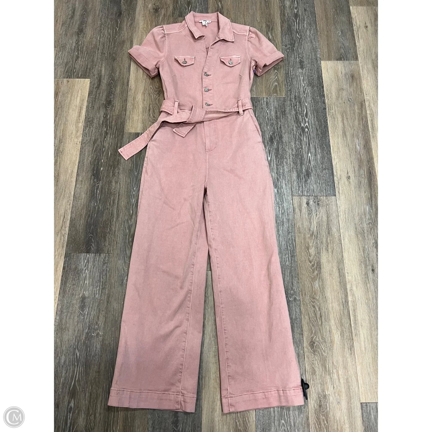 Jumpsuit By Paige In Pink, Size: 2