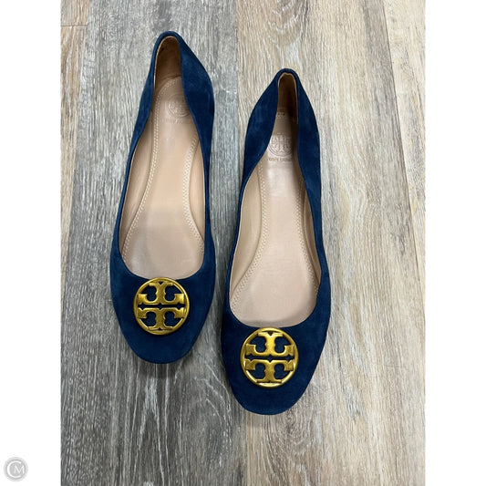 Shoes Designer By Tory Burch In Blue, Size: 8