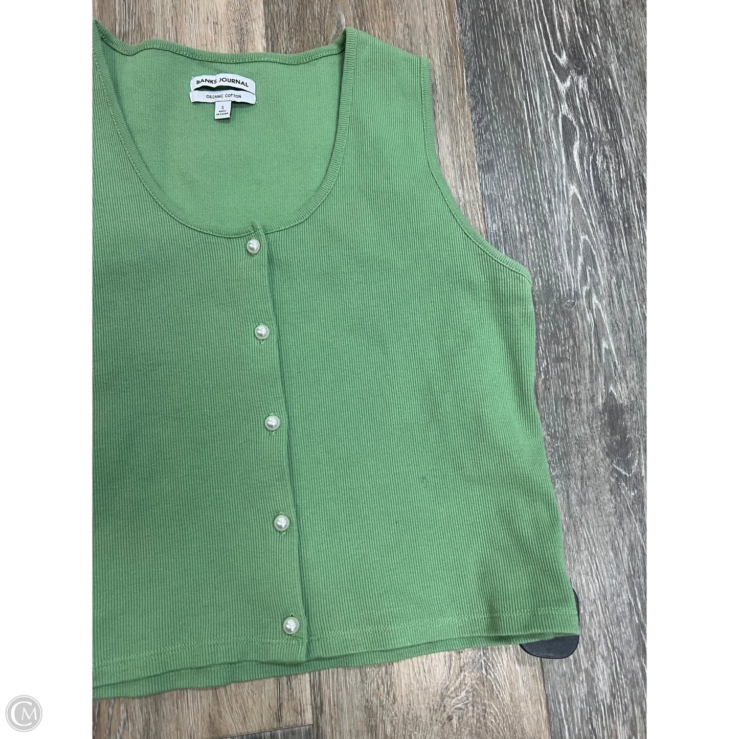 Tank Top By Banks Journal In Green, Size: S