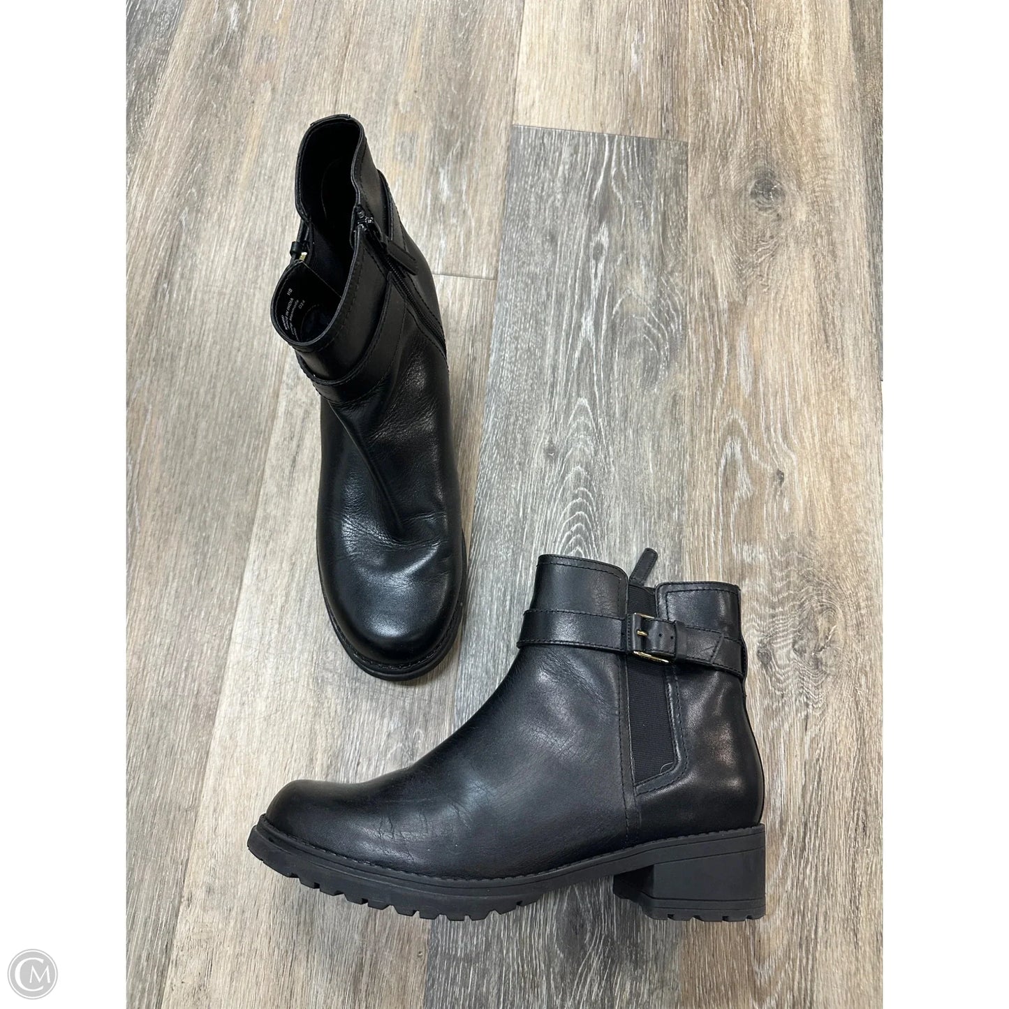Boots Ankle Heels By Cole-haan In Black, Size: 11