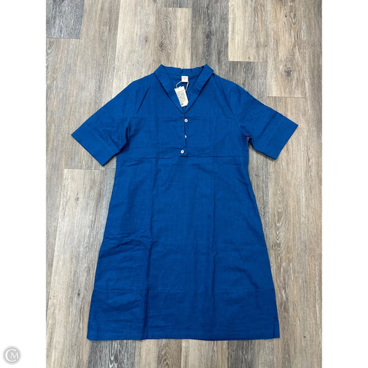Dress Casual Short By Lintico In Blue, Size: M