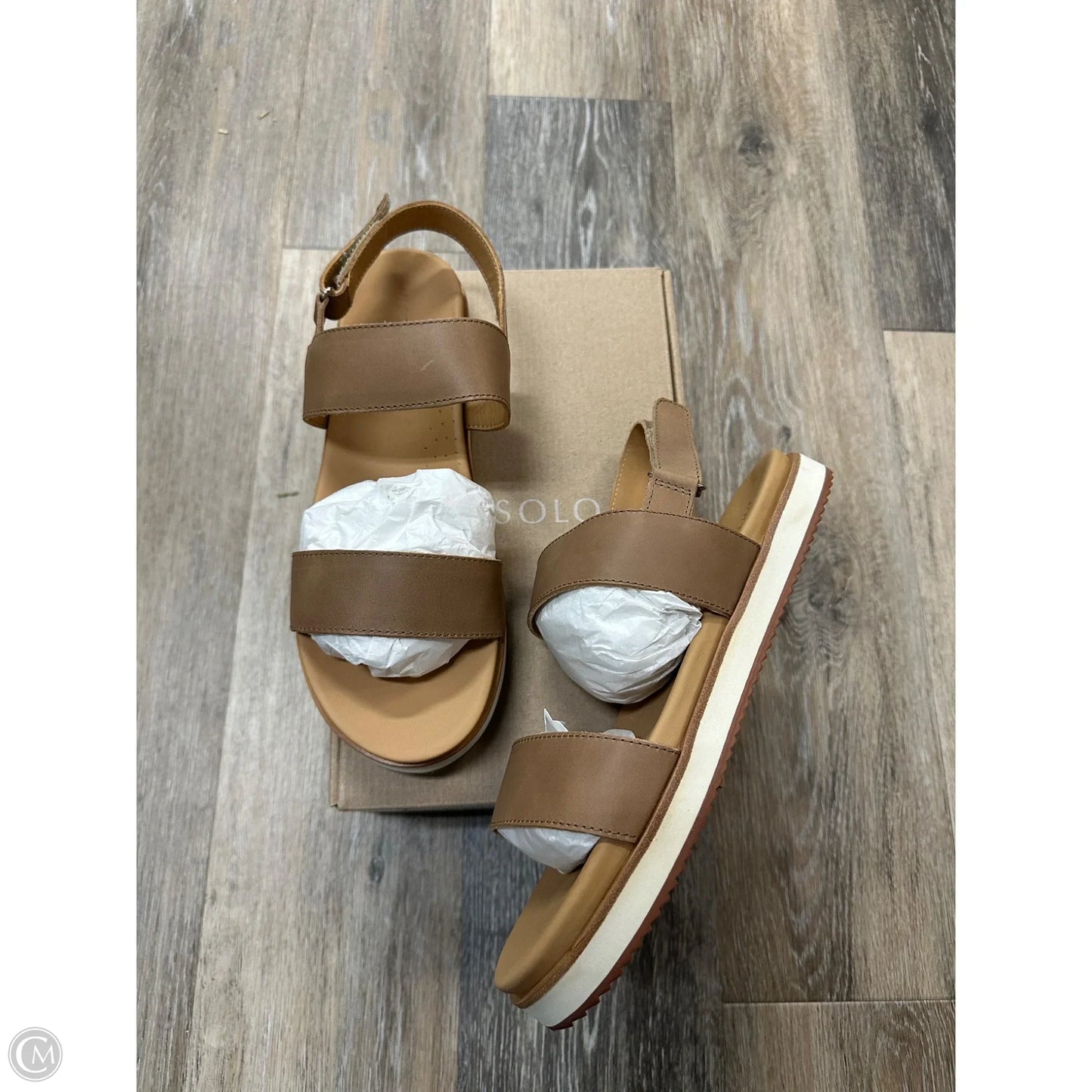 Sandals Flats By Nisolo In Tan, Size: 10