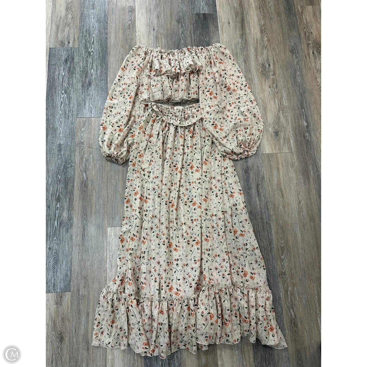Maternity Dress 2pc By Zebu, Size: S