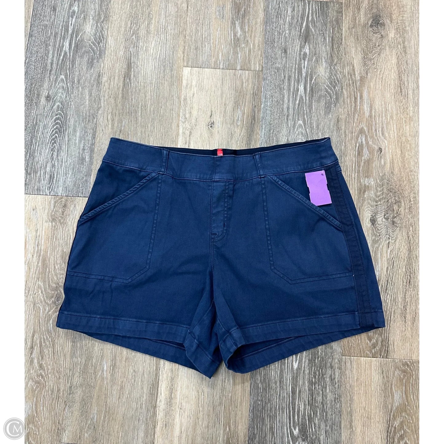 Shorts By Spanx In Blue, Size: L