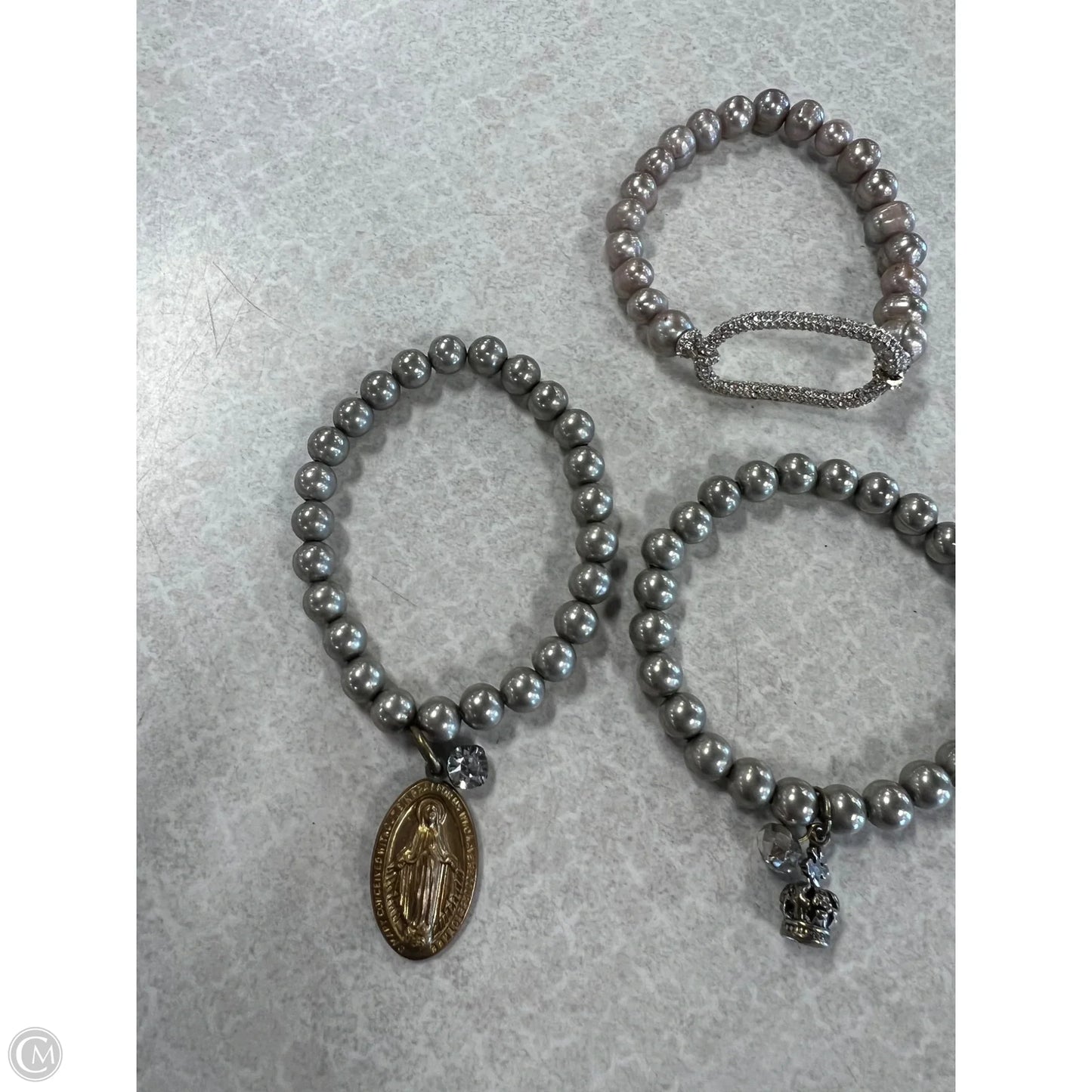 Bracelet Beaded By Clothes Mentor, Size: 03 Piece Set