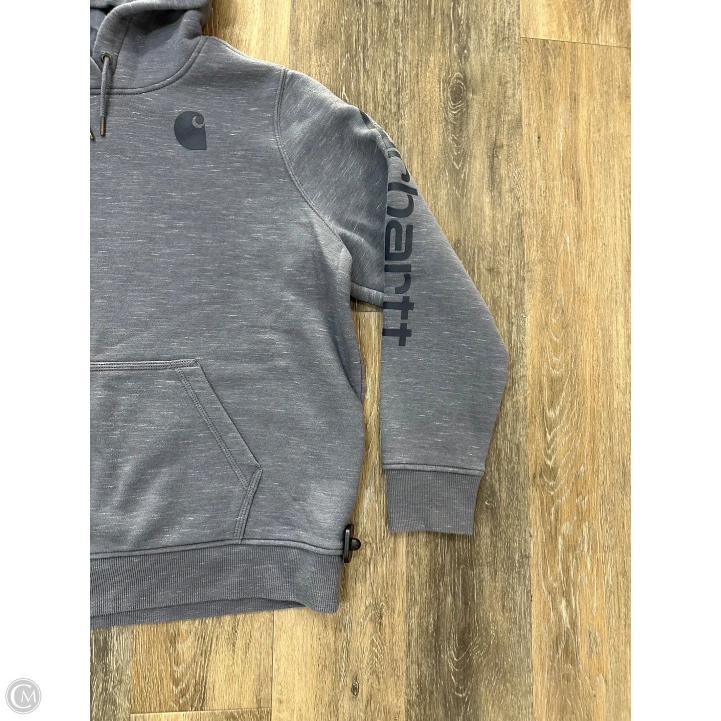 Athletic Sweatshirt Hoodie By Carhartt In Blue, Size: Xxl