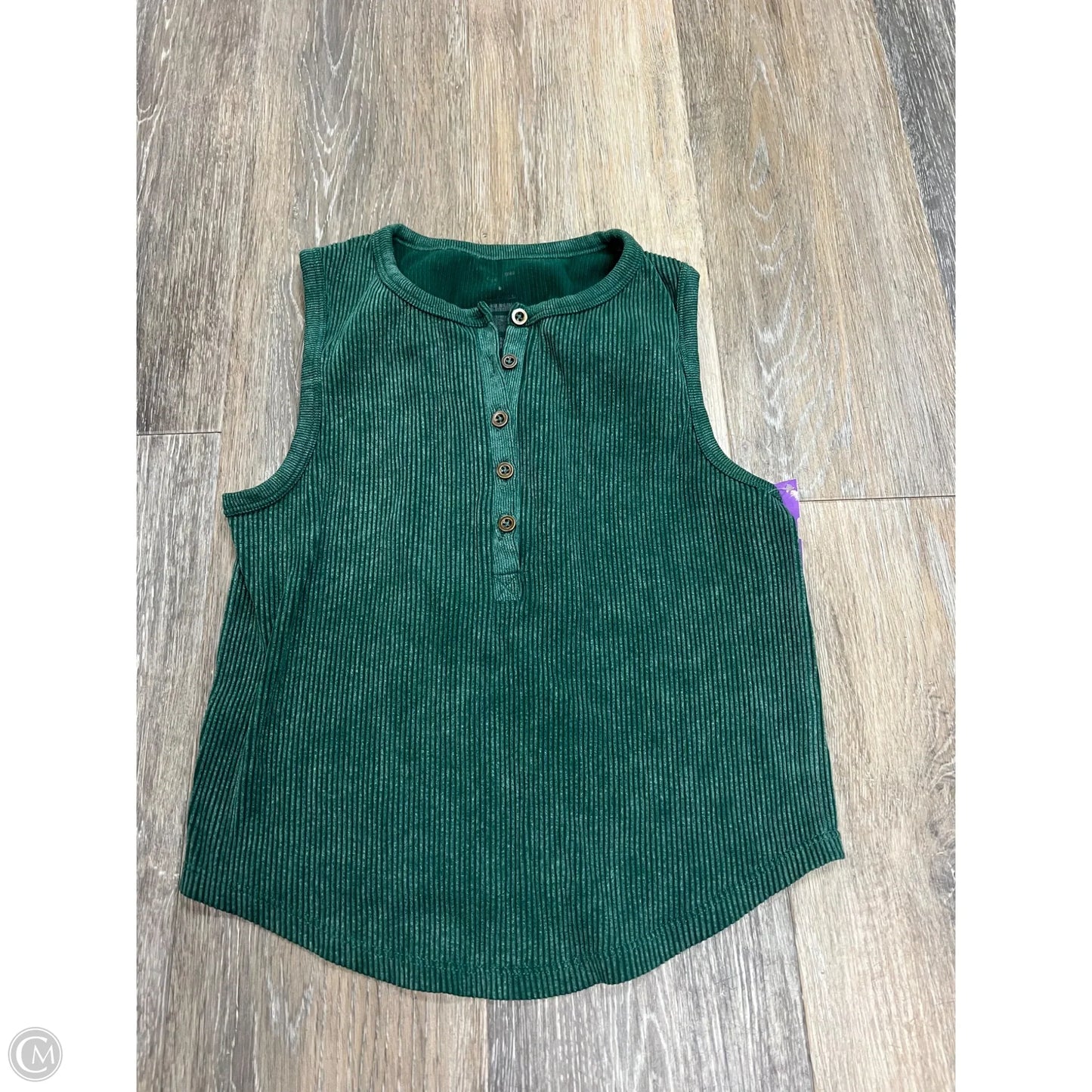 Tank Top By Fitz + Eddi In Green, Size: S