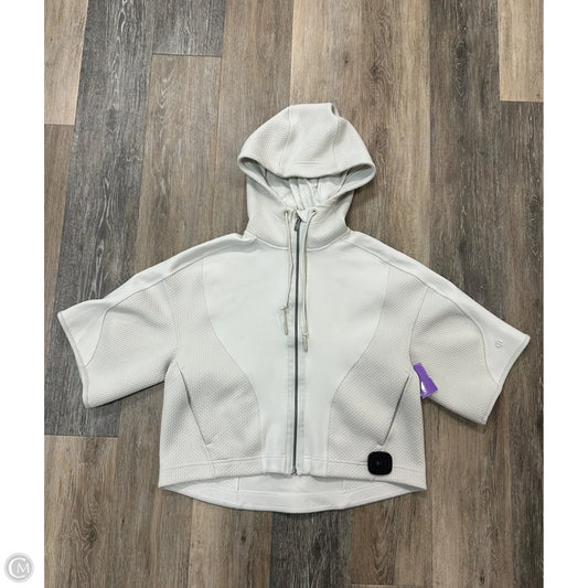 Athletic Sweatshirt Hoodie By Lululemon In White, Size: S
