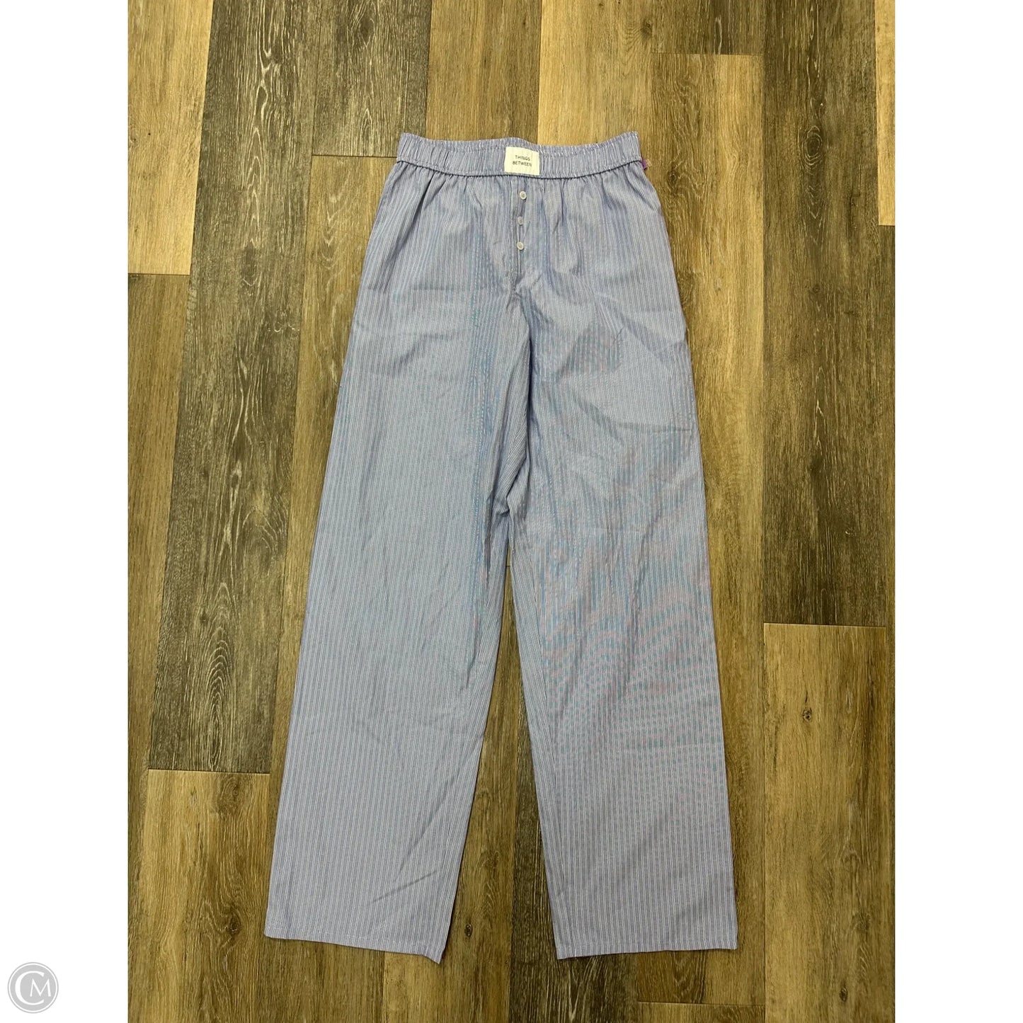 Pants Lounge By Things Between In Blue, Size: Xs