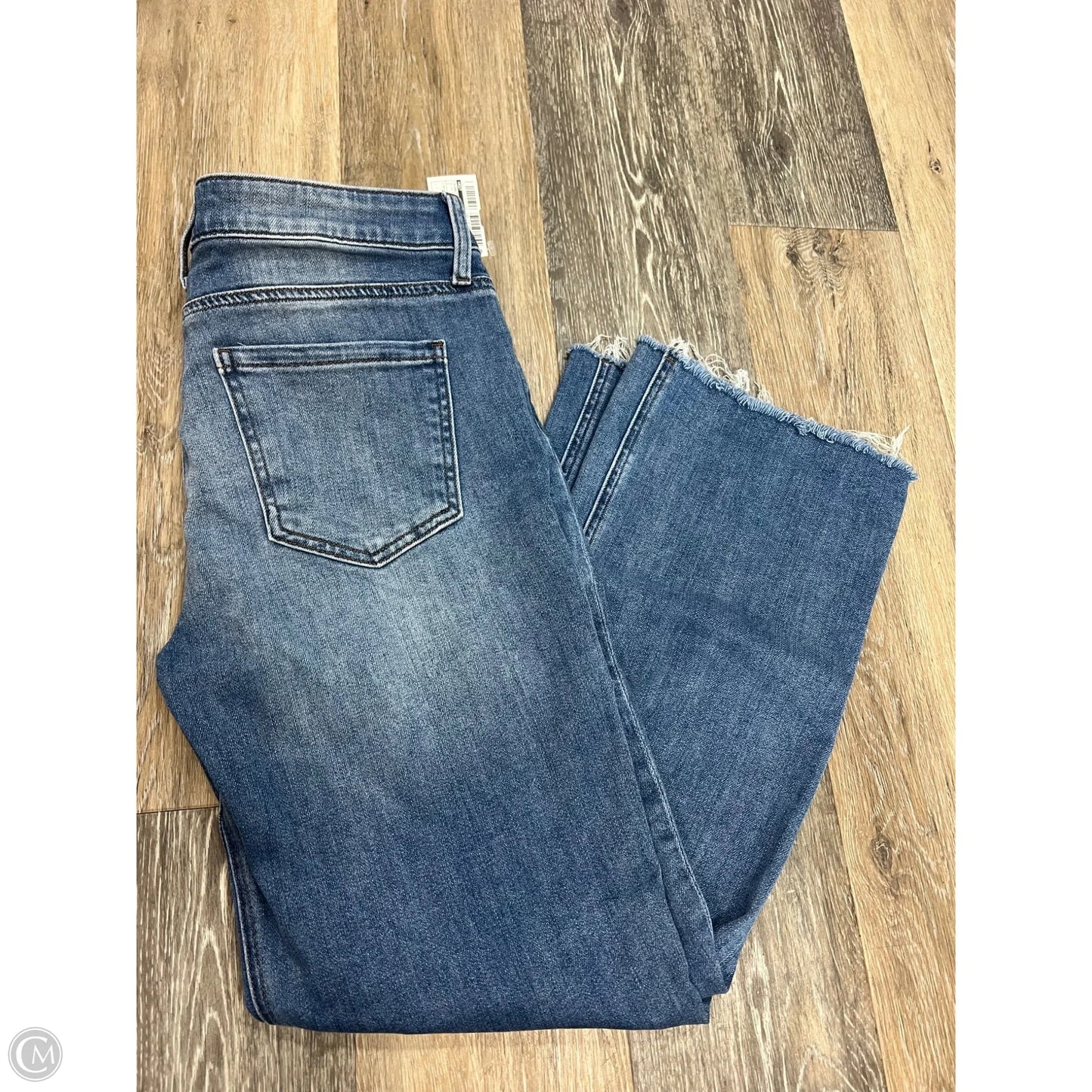 Jeans Straight By Kut In Blue Denim, Size: 8