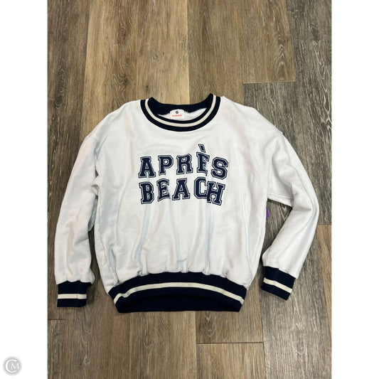 Sweatshirt Crewneck By Sundry In White, Size: Xs