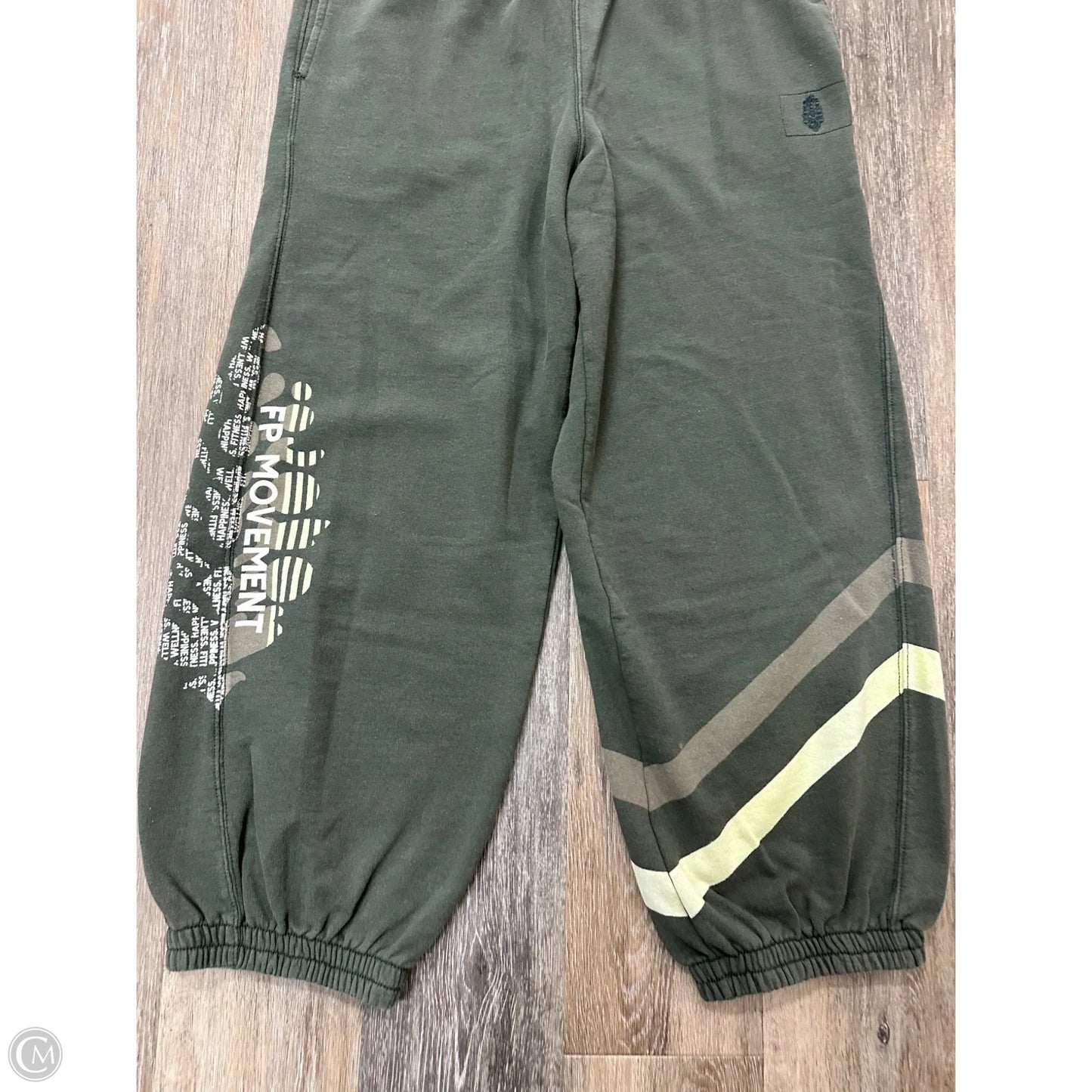 Athletic Pants By Free People In Green, Size: M