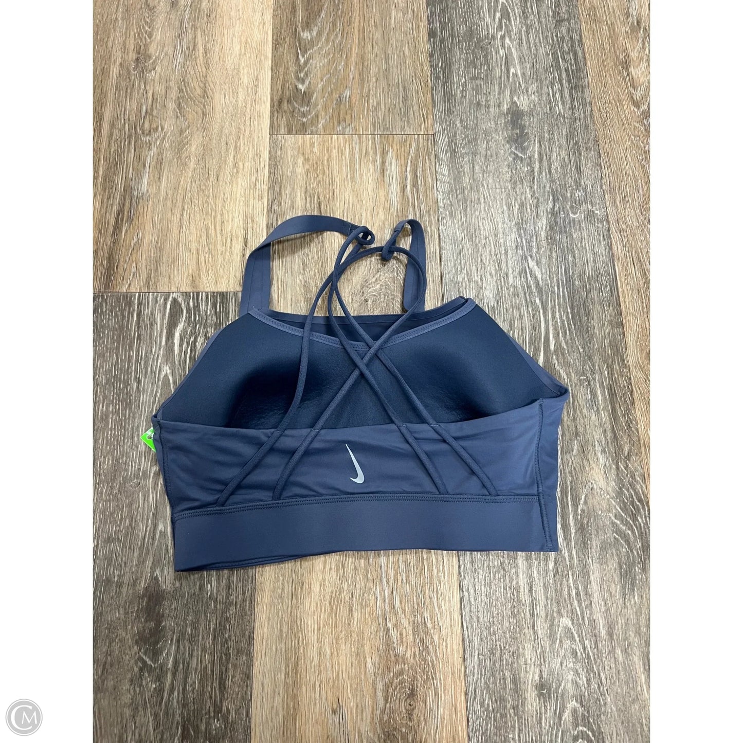 Athletic Bra By Nike Apparel In Blue, Size: S