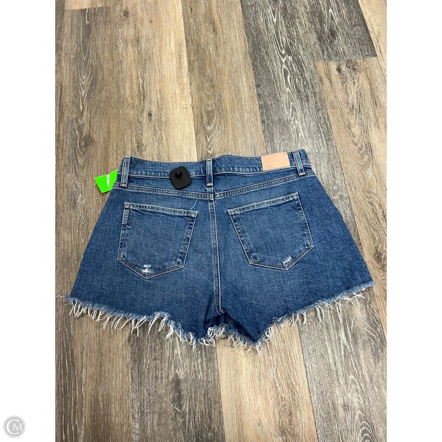 Shorts By Paige In Blue Denim, Size: 4/27