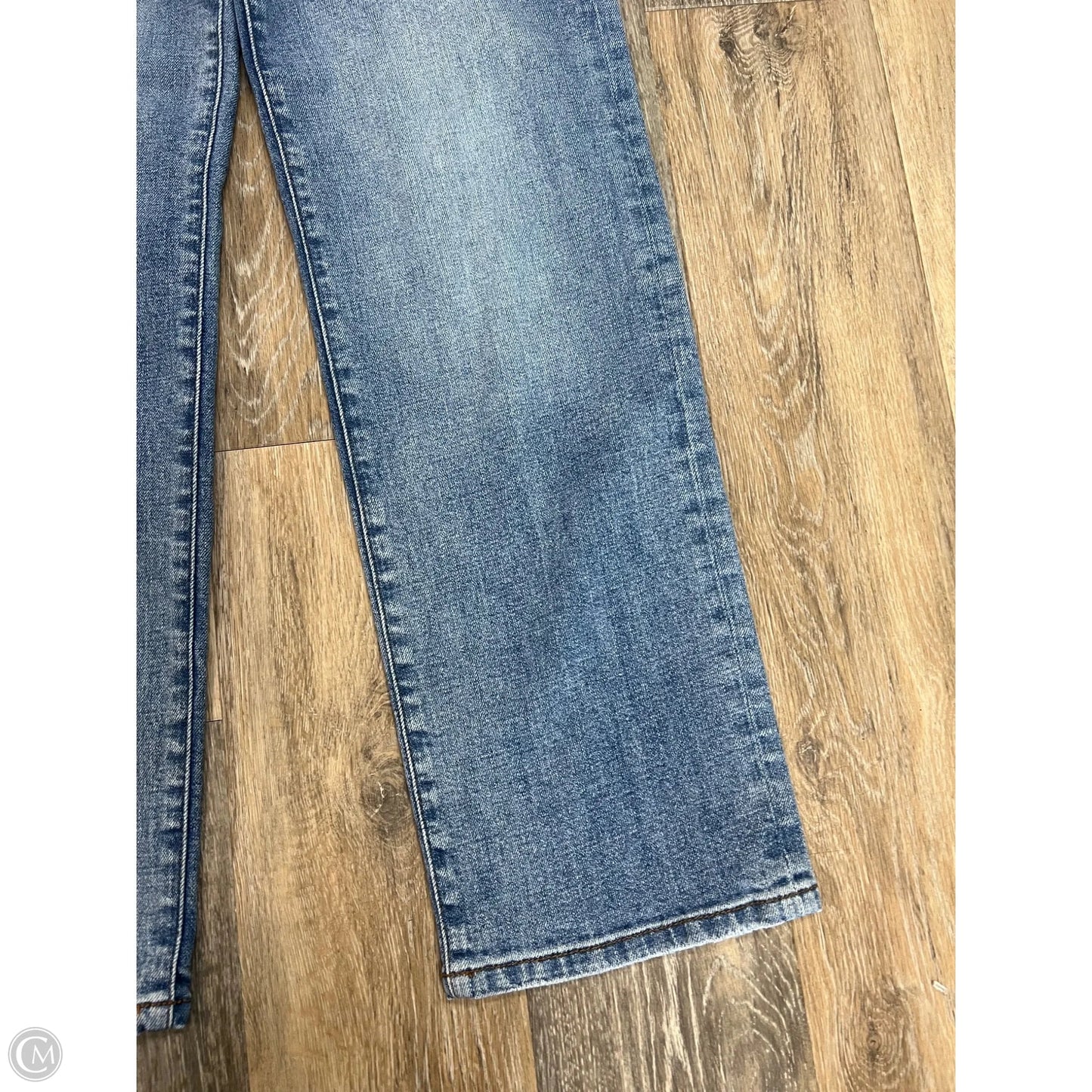 Jeans Wide Leg By Kut In Blue Denim, Size: 0