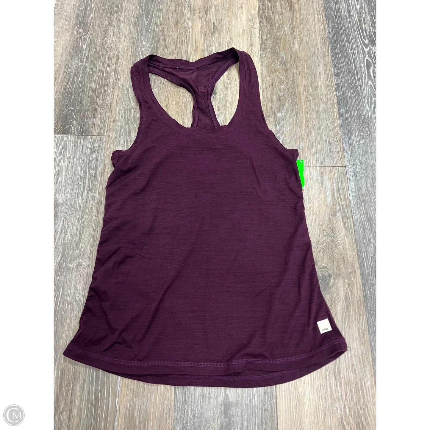 Athletic Tank Top By Vuori In Purple, Size: S