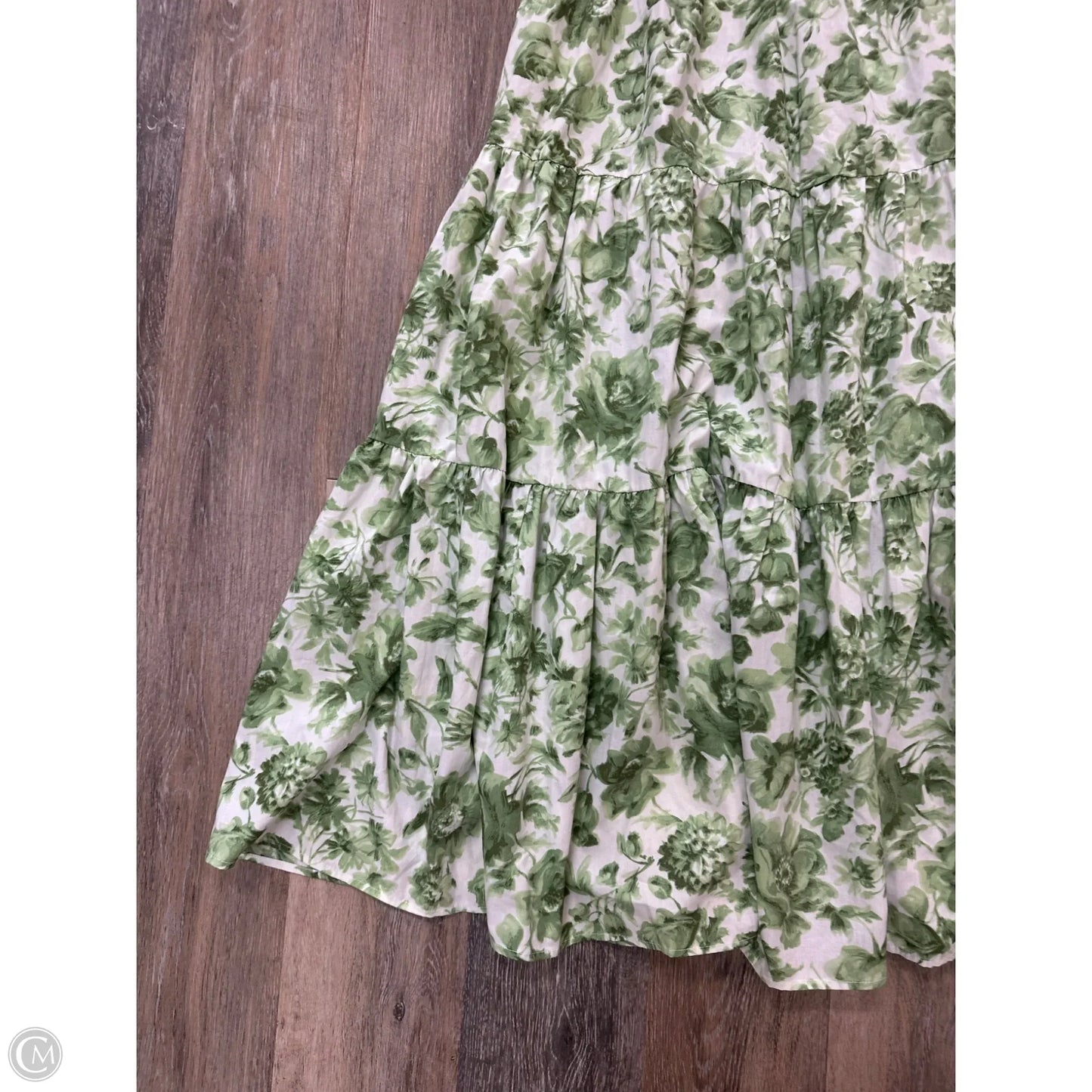 Dress Casual Maxi By Abercrombie And Fitch In Green, Size: L