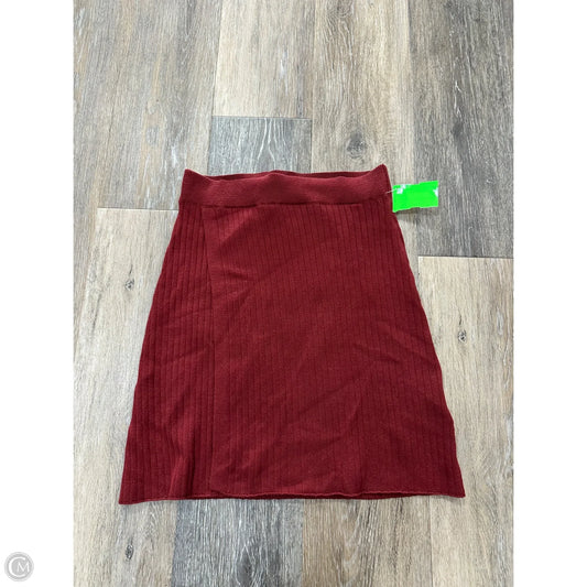 Skirt Mini & Short By Free People In Red, Size: Xs