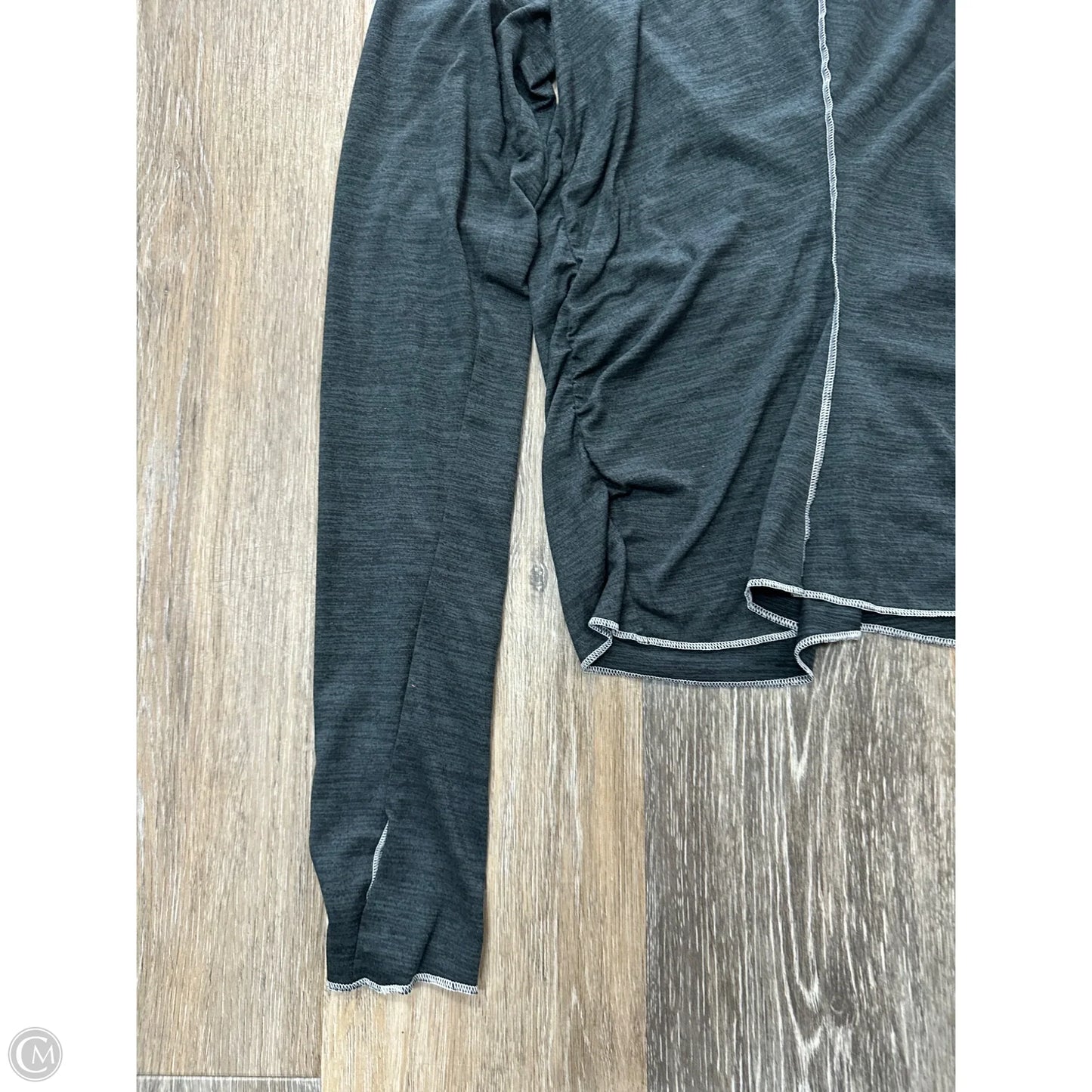 Athletic Top Long Sleeve Crewneck By Free People In Green, Size: S